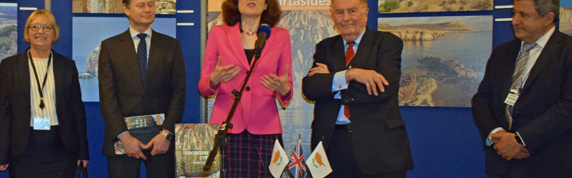 Theresa Villiers Cyprus event