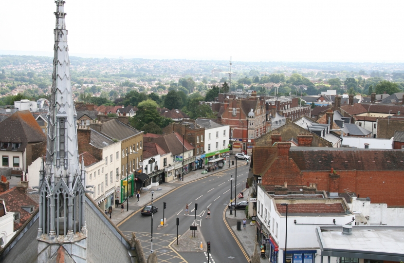 View of Barnet High Street