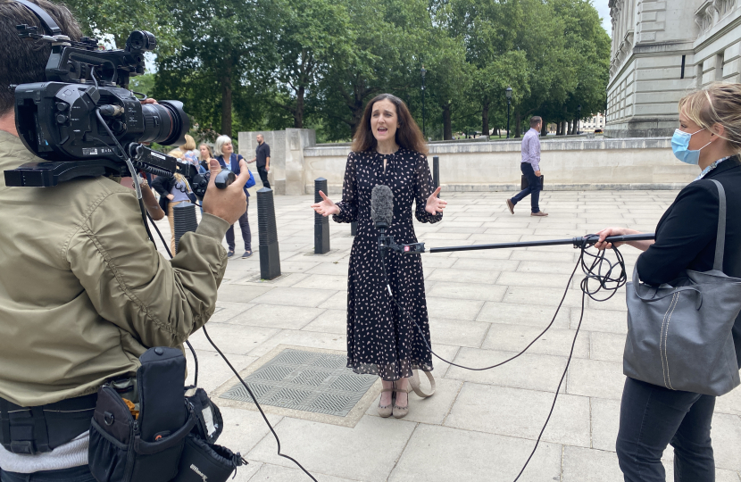 Theresa Villiers backing Excluded UK campaign