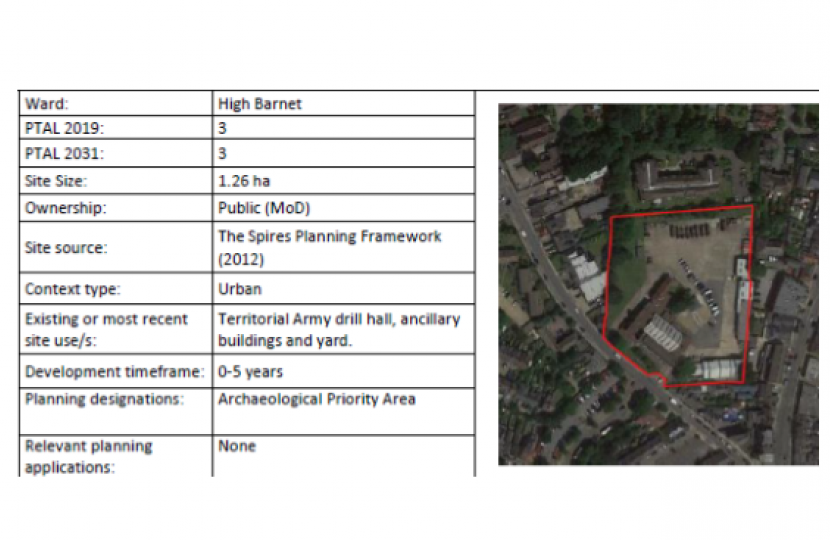 High Barnet reserve center