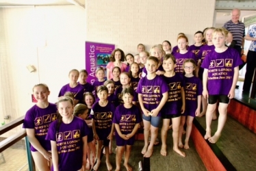 Theresa Villiers visits North London Aquatics triathlon at Copthall