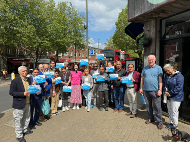 Theresa Villiers kicks of the 2024 general election campaign in Whetstone