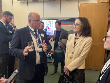 Theresa Villiers meets Andy Lord Commissioner for Transport for London